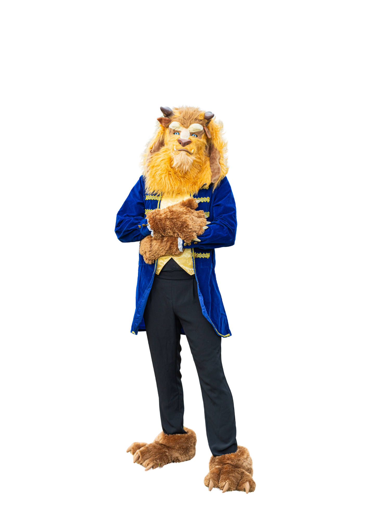 Beast character performer