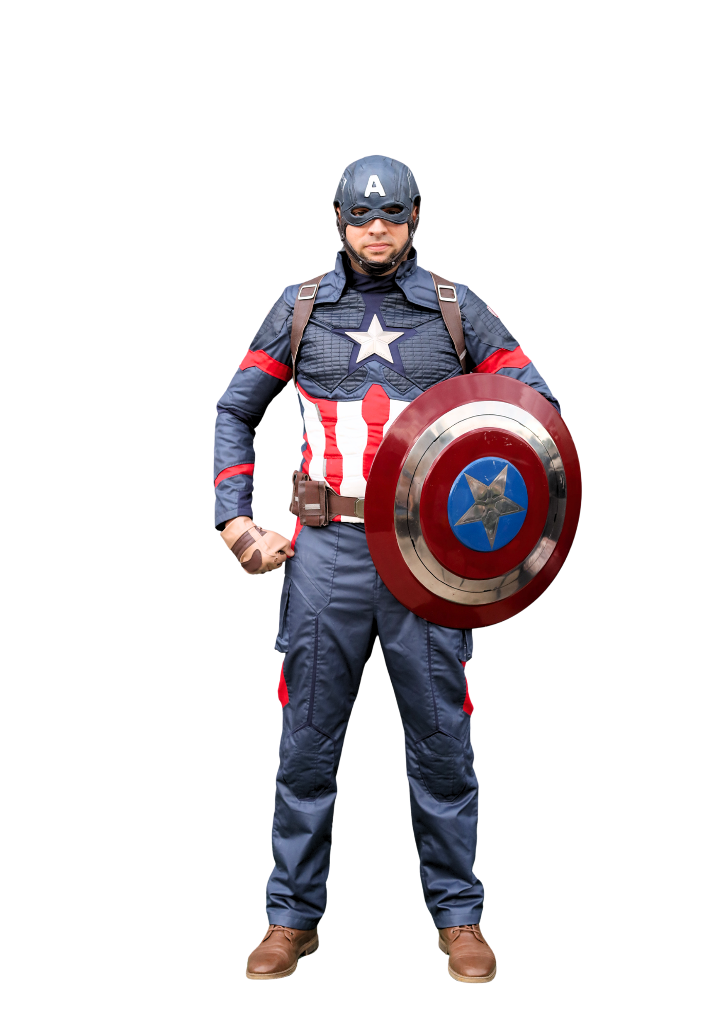 Captain America character performer