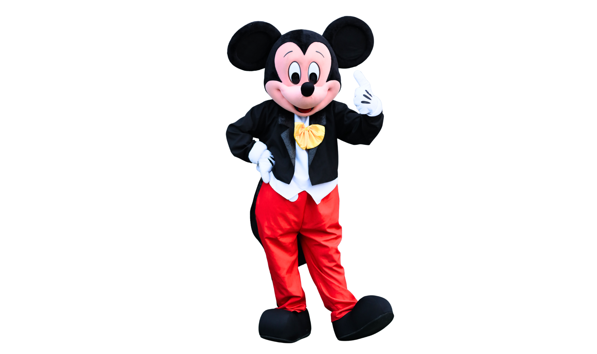 Mickey Mouse character performer