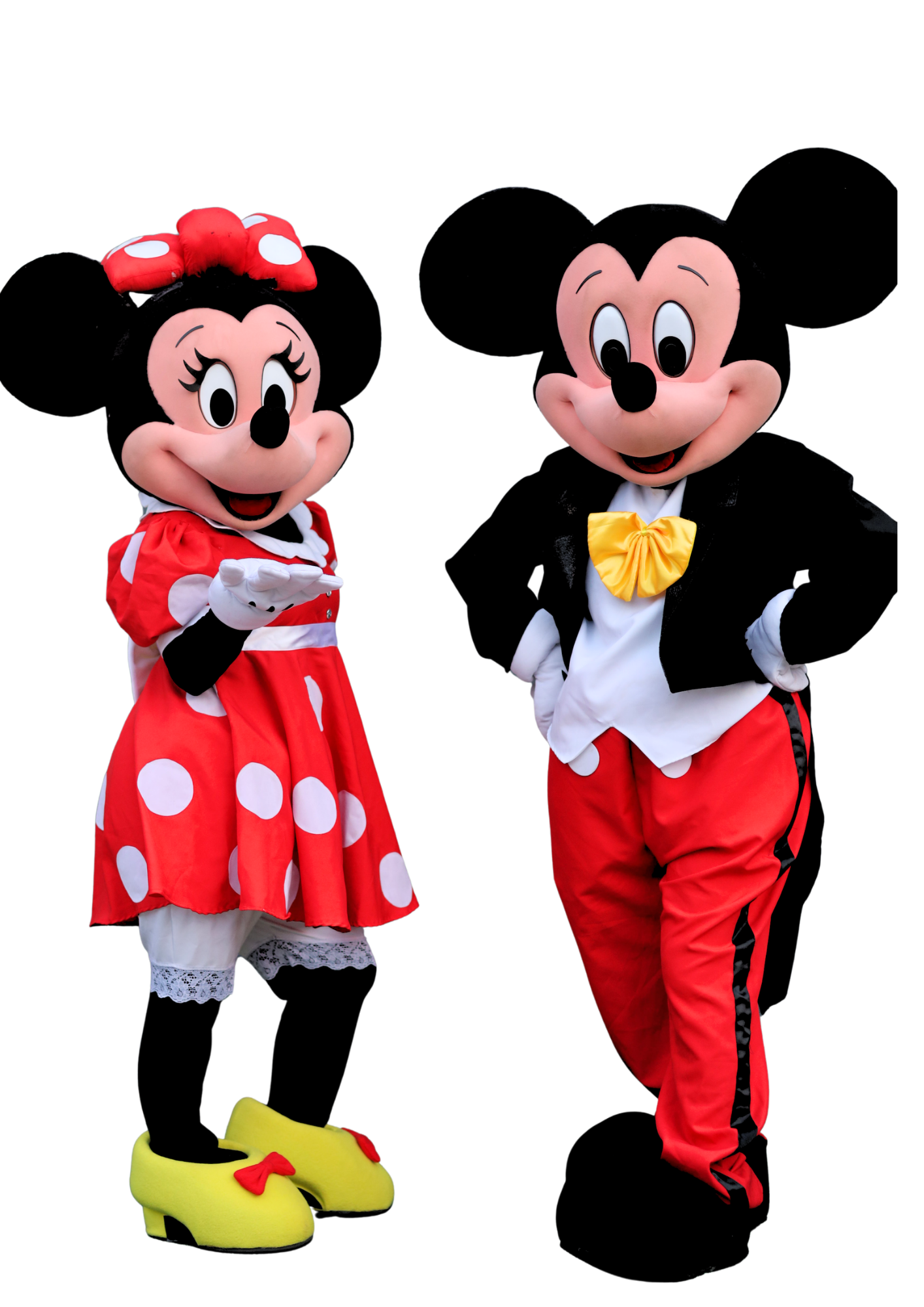 KL Parties Minnie and Mickey character performers